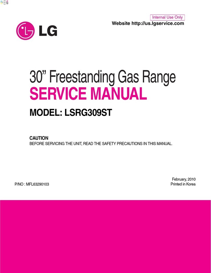 LG LSRG309ST User manual