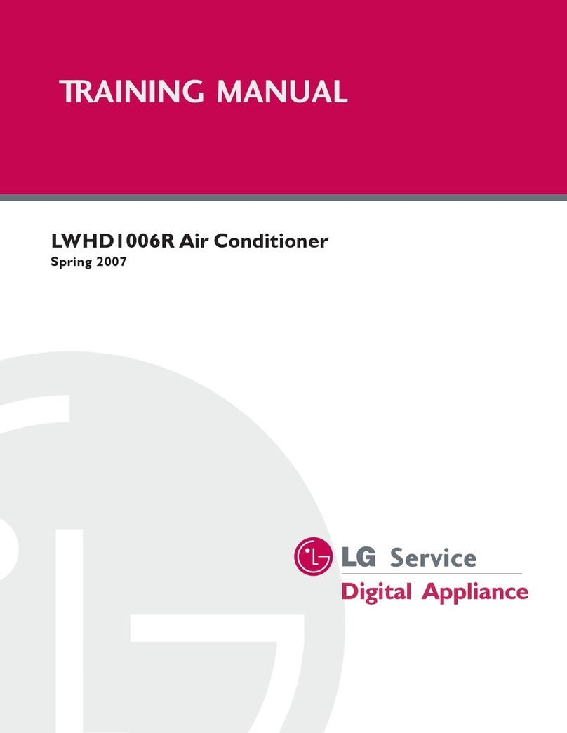 LG LWHD1006R Training manual