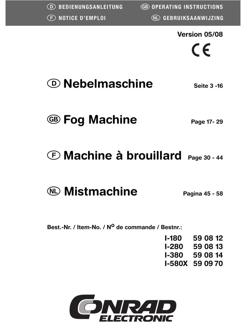 Conrad Electronic I-180 operating instructions