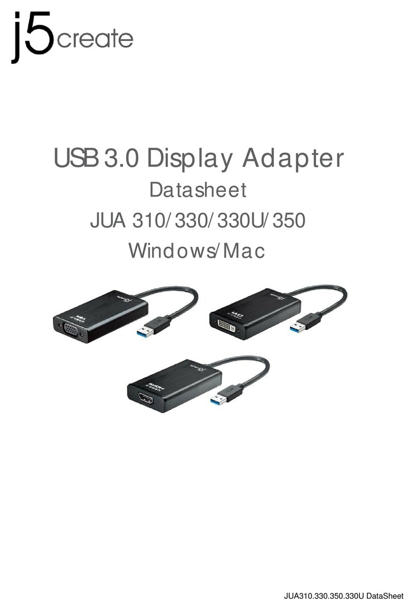 j5 create JUA 310 datasheet
