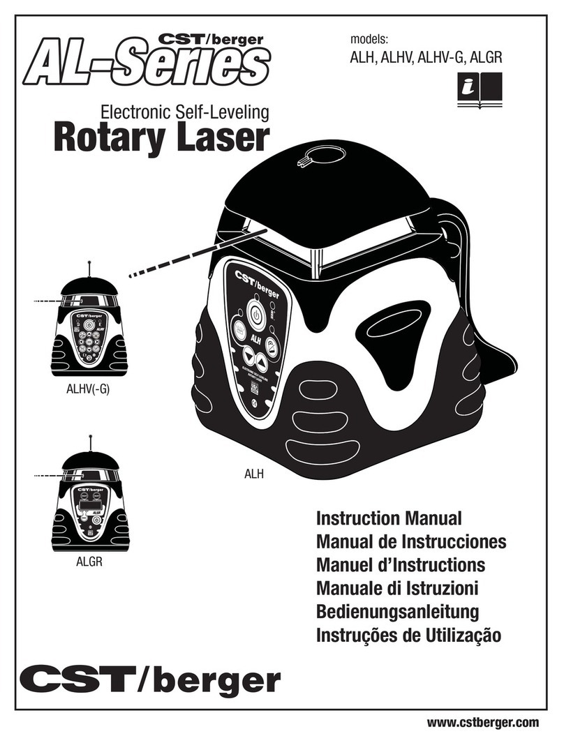 CST/BERGER ALH User manual CST/BERGER ALH User manual