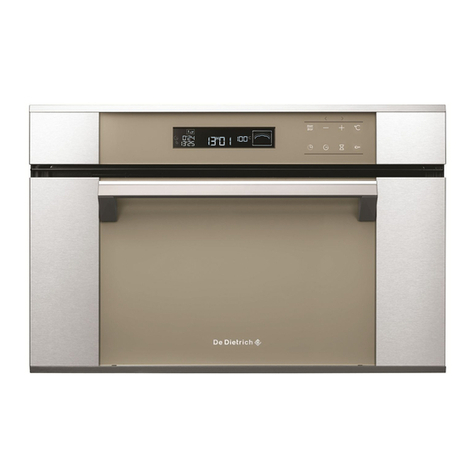 DeDietrich DME1188X user guide