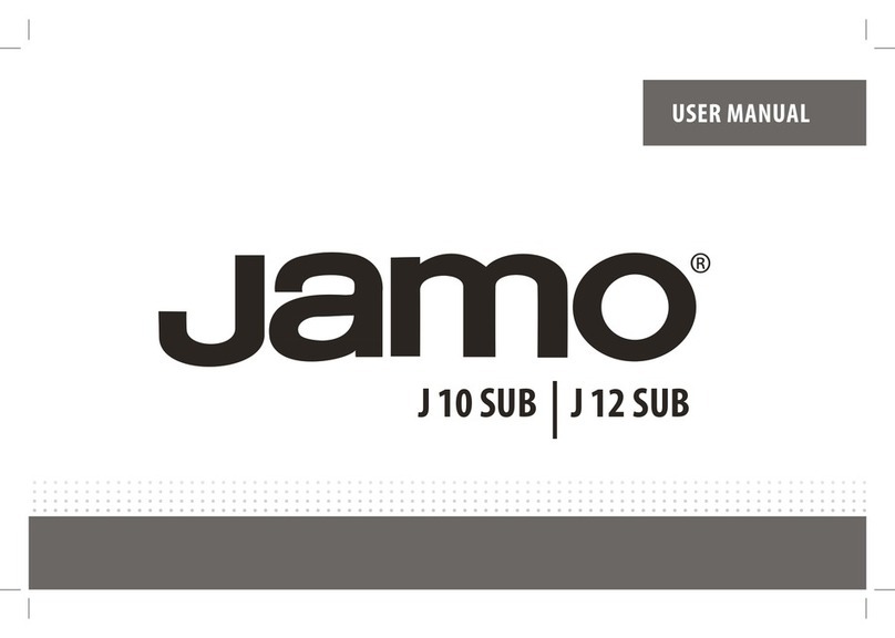 JAMO J 10 SUB user manual