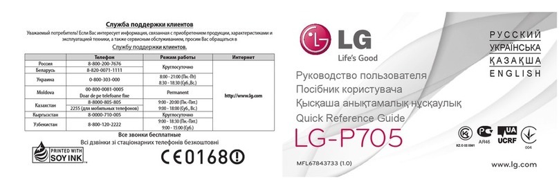 LG P705 User manual