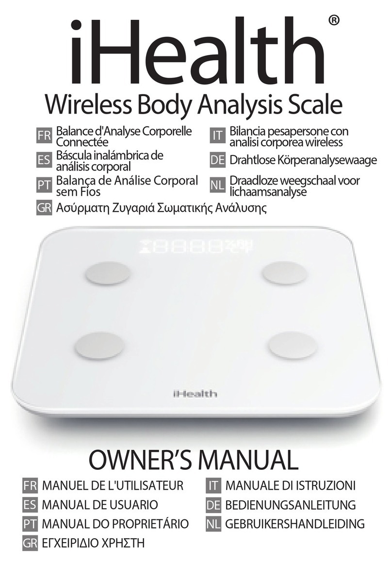 iHealth HS6 owner's manual