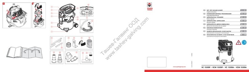 Sparky Group VC 1530SP User manual