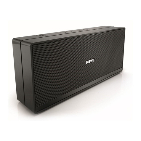 Loewe Audiodesign Speaker 2go 52231 Series User manual