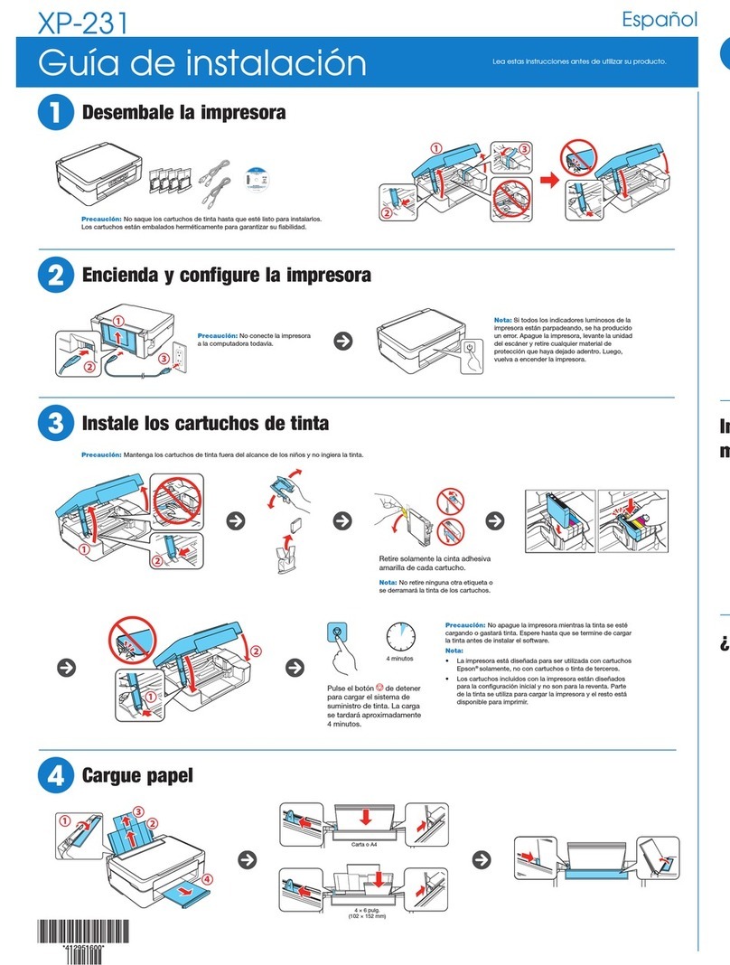 Epson XP-231 Instruction Manual