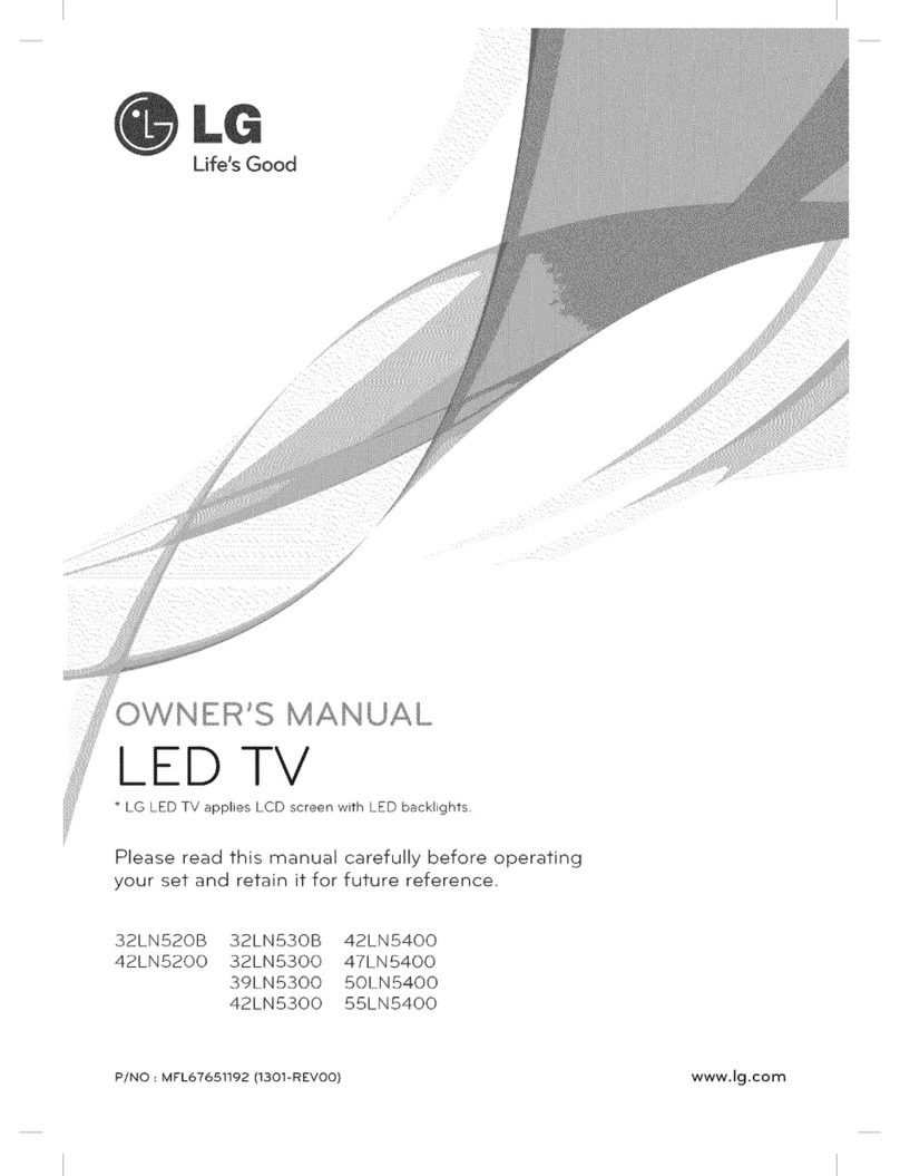LG 32LN520B owner's manual