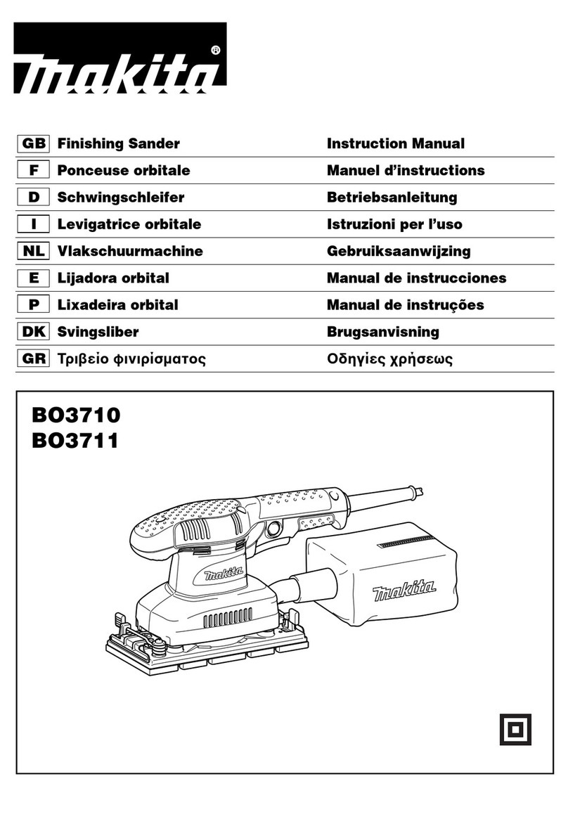 Makita BO3710 User manual Makita BO3710 User manual