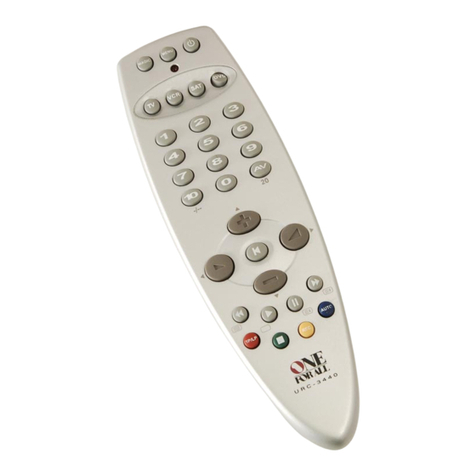 One Forall URC-3440 User manual
