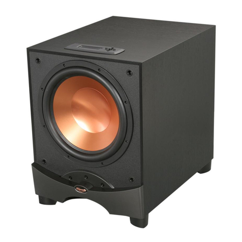 Klipsch RW-12 Service manual