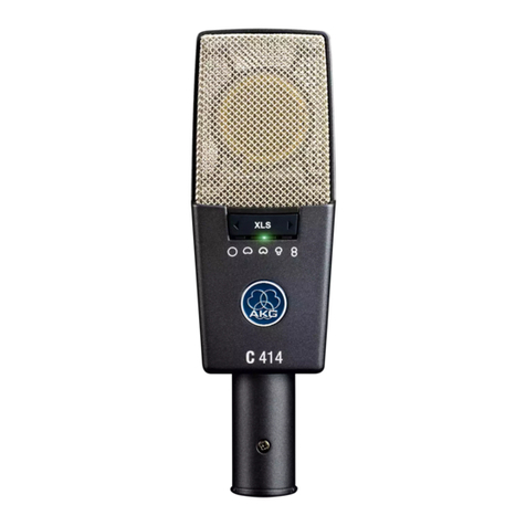 AKG C 414 XLS User instructions
