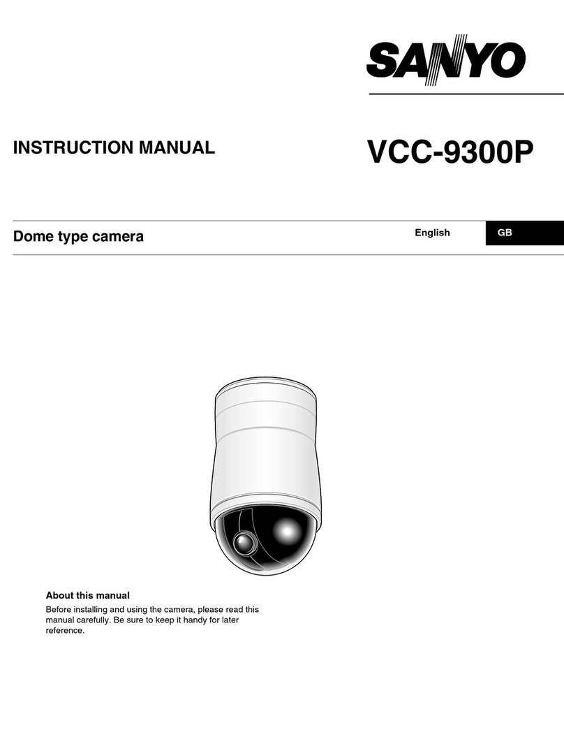 Sanyo VCC-9300P User manual Sanyo VCC-9300P User manual