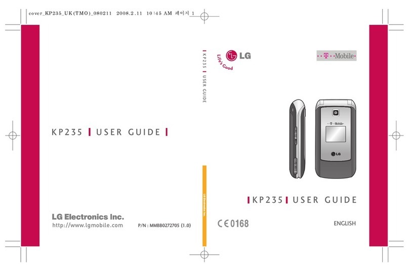 LG KP235 user guide