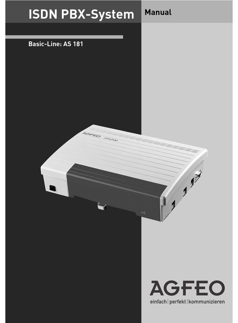 AGFEO AS 181 plus user manual