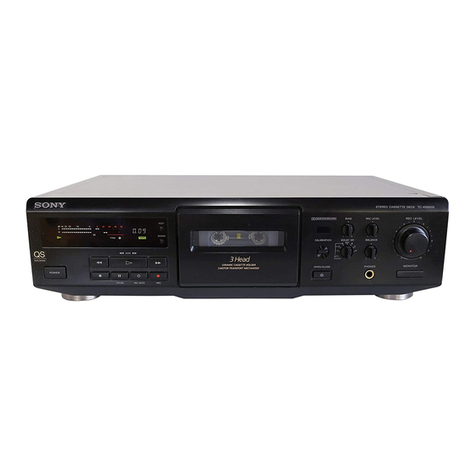 Sony TC-KA2ES User manual