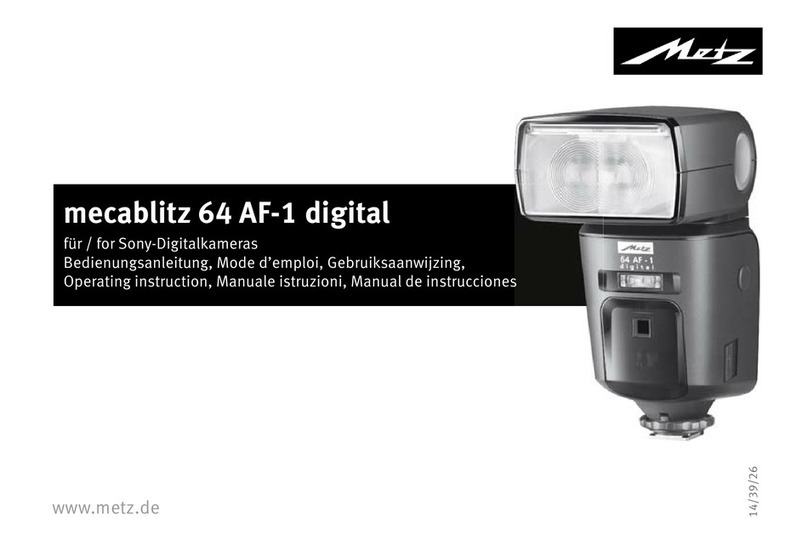 Metz mecablitz 64 AF-1 digital Operating	 instruction