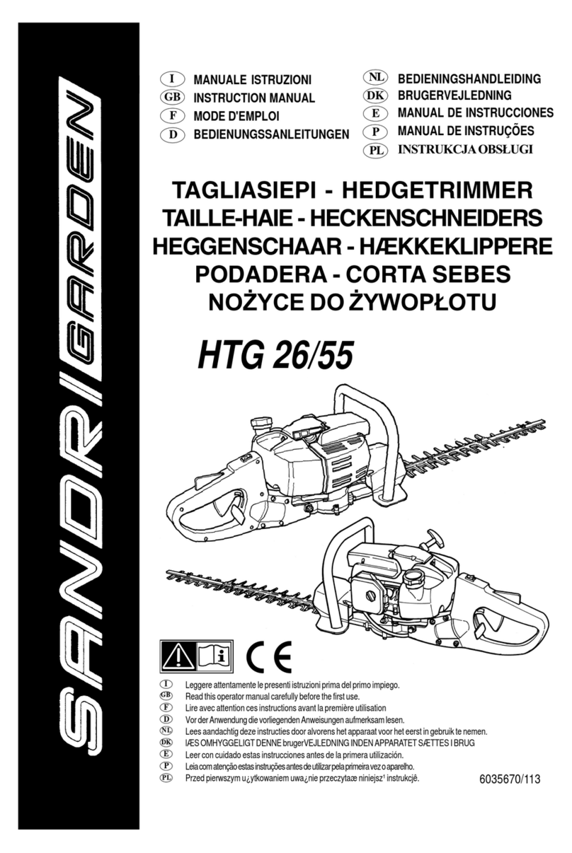 Sandrigarden HTG 26/55 User manual