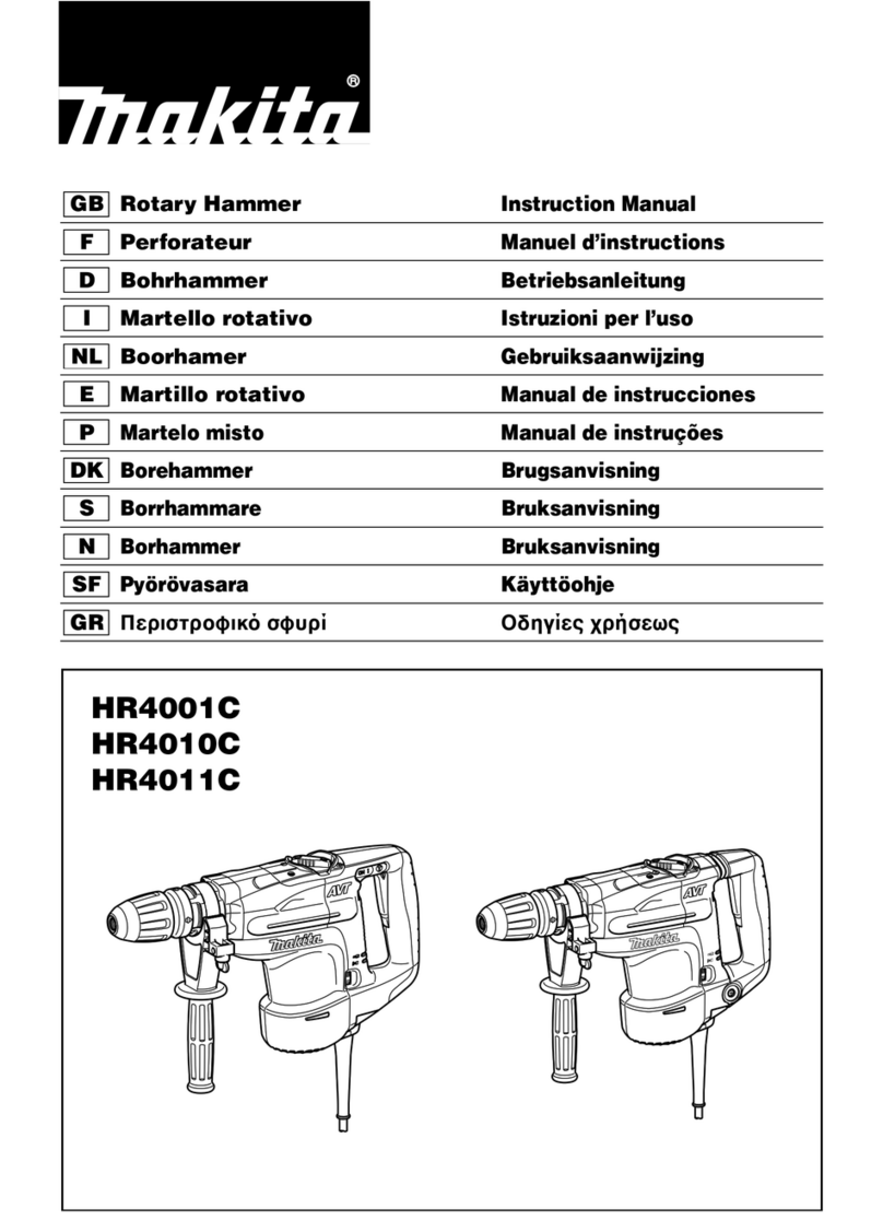 Makita HR4001C instruction manual
