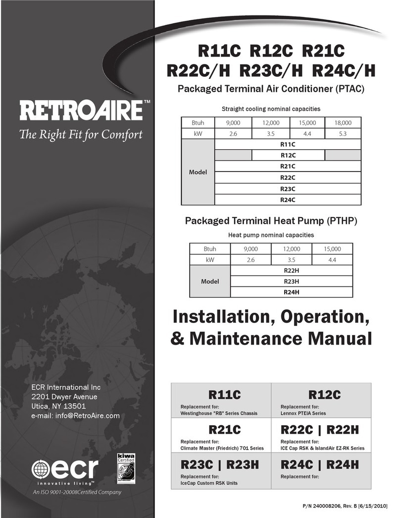 Retro Aire R11C Instruction manual Retro Aire R11C Instruction manual