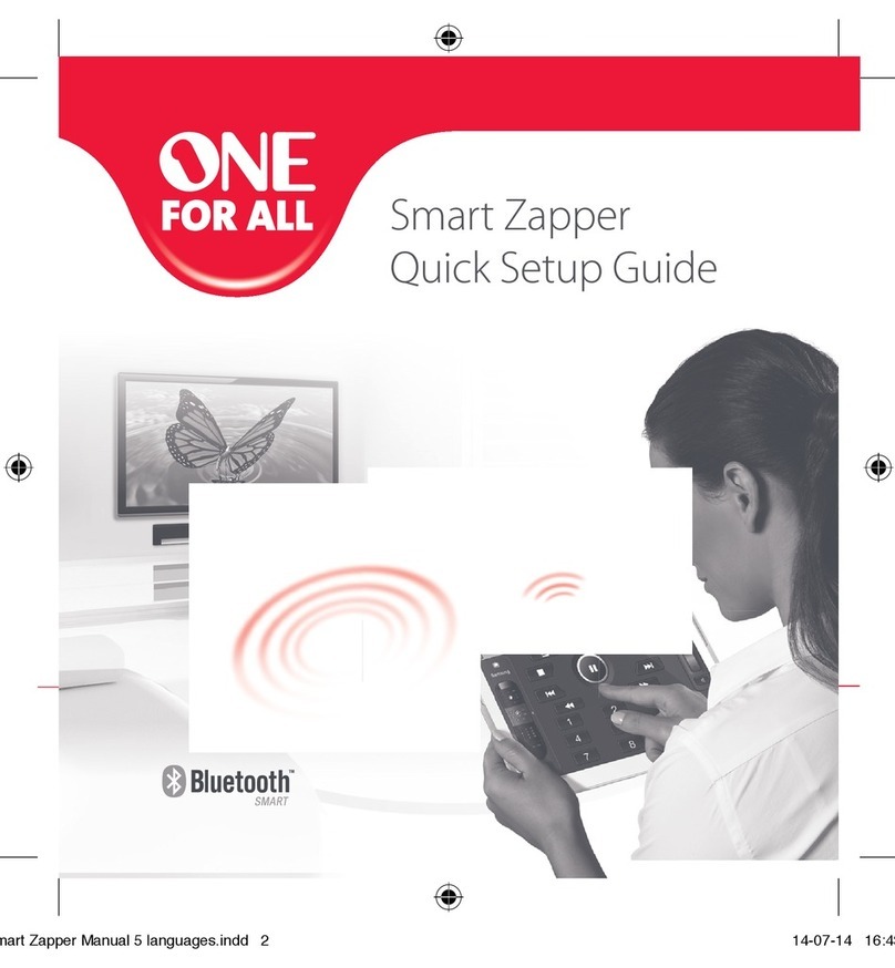 One Forall Smart Zapper Quick setup guide