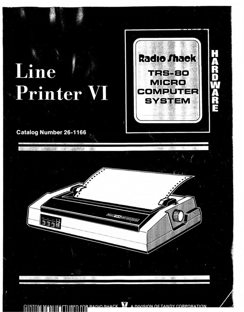 Radio Shack TRS-80 manual