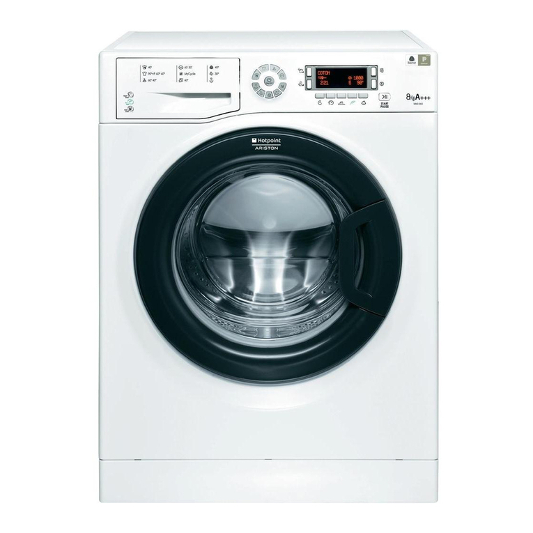 Hotpoint Ariston WMD 763 Instructions for use