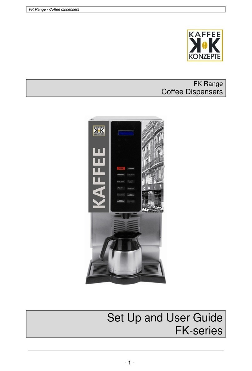 kaffee konzepte FK-series User manual