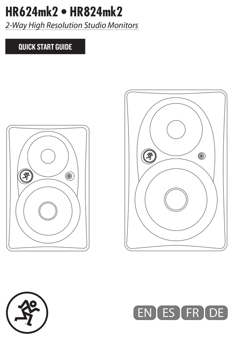 Mackie HR624 MK2 User manual