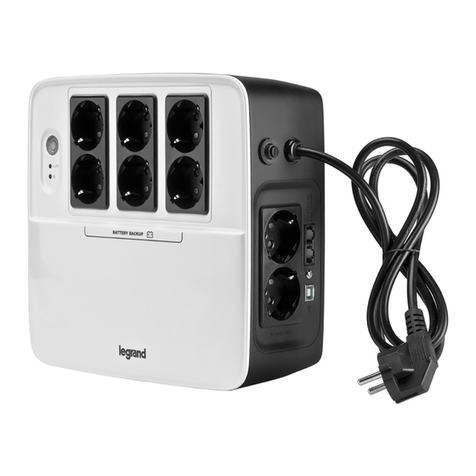 LEGRAND KEOR MULTIPLUG 600 User manual