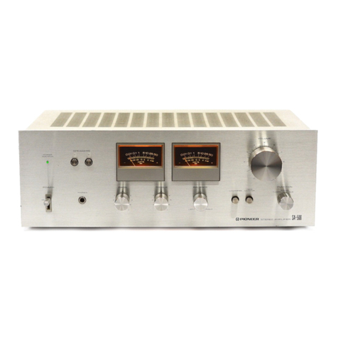 Pioneer SA-506 User manual