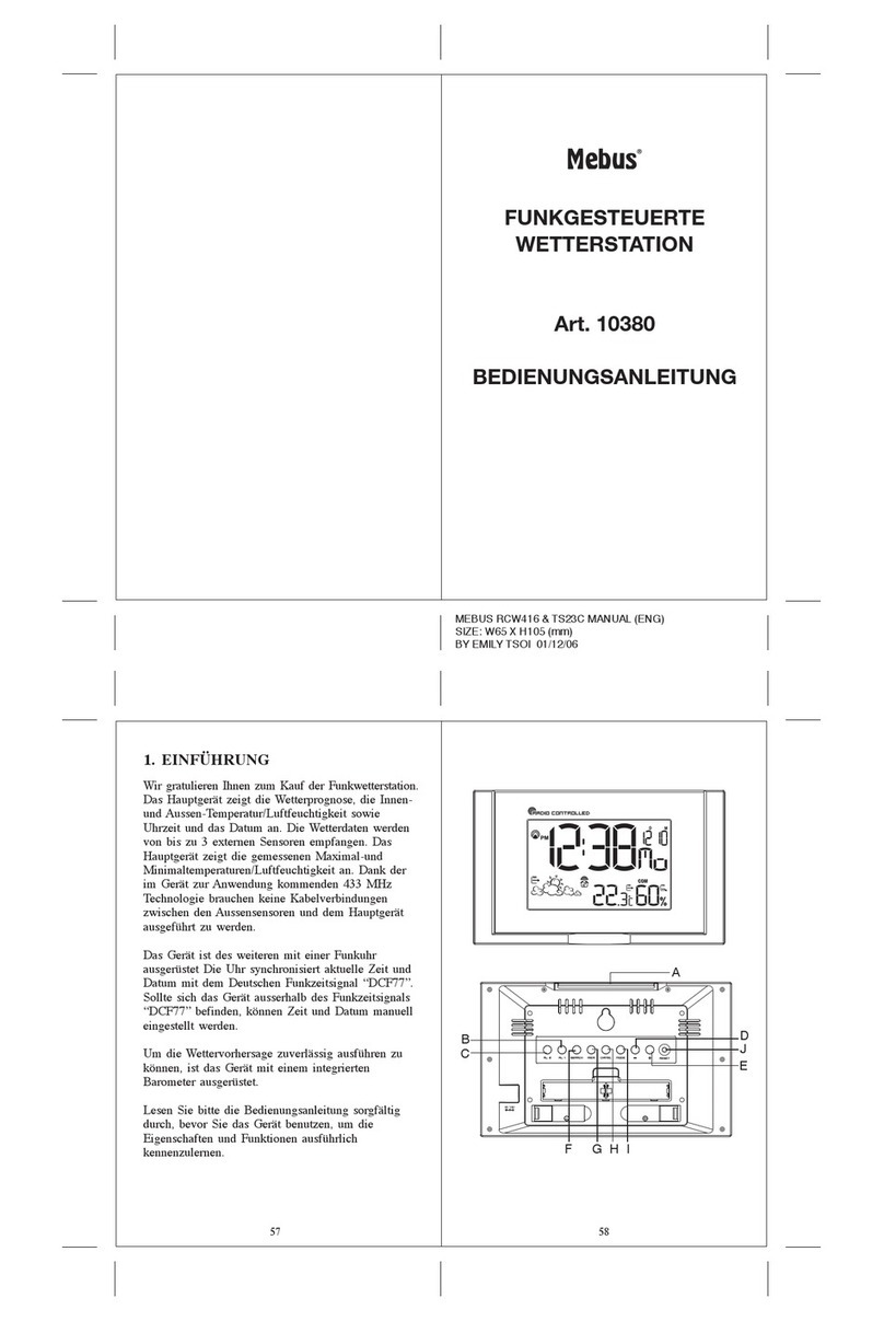 Mebus 10380 user manual