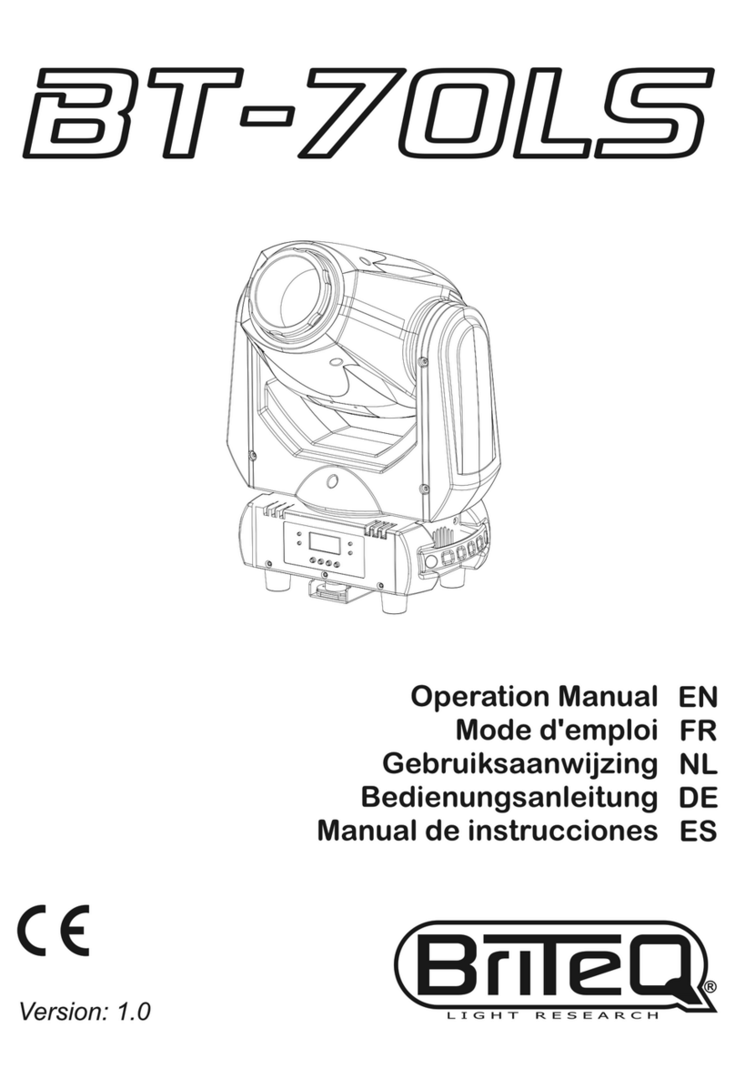Briteq BT-70LS User manual