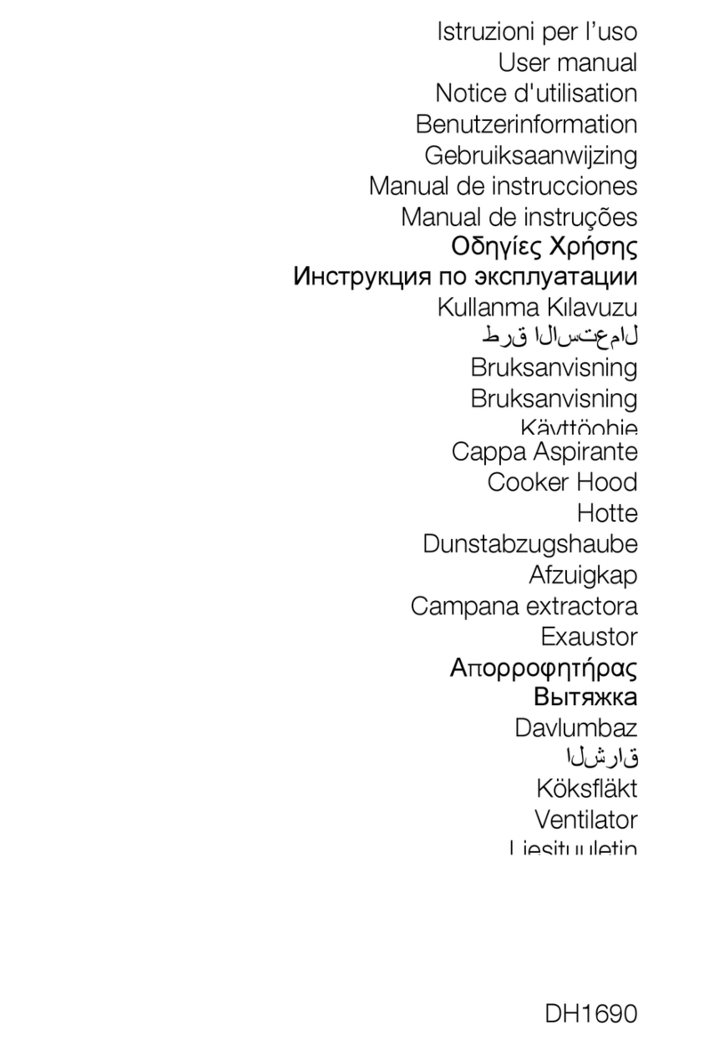 AEG DH 1690 User manual