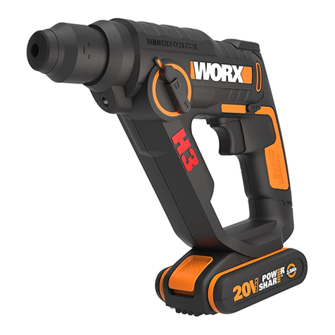 Worx WX390 User manual