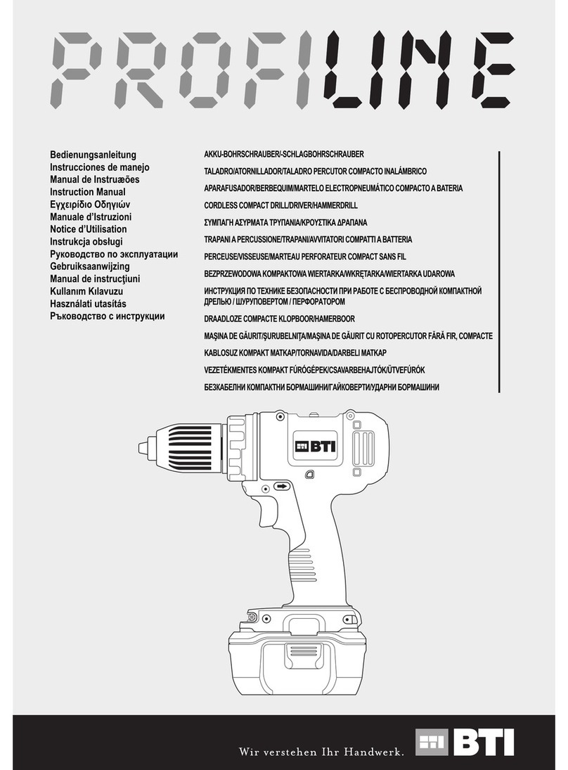 BTI A-BS 12V-2 instruction manual