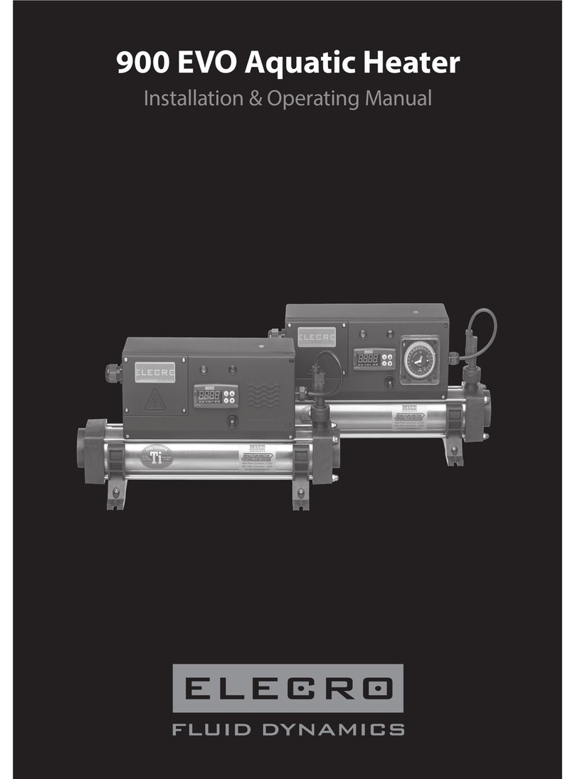 Elecro Engineering 900 EVO Installation & operating manual Elecro Engineering 900 EVO Installation & operating manual
