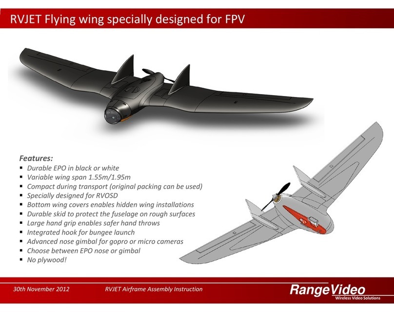 Range Video RVJET Airframe Assembly instruction