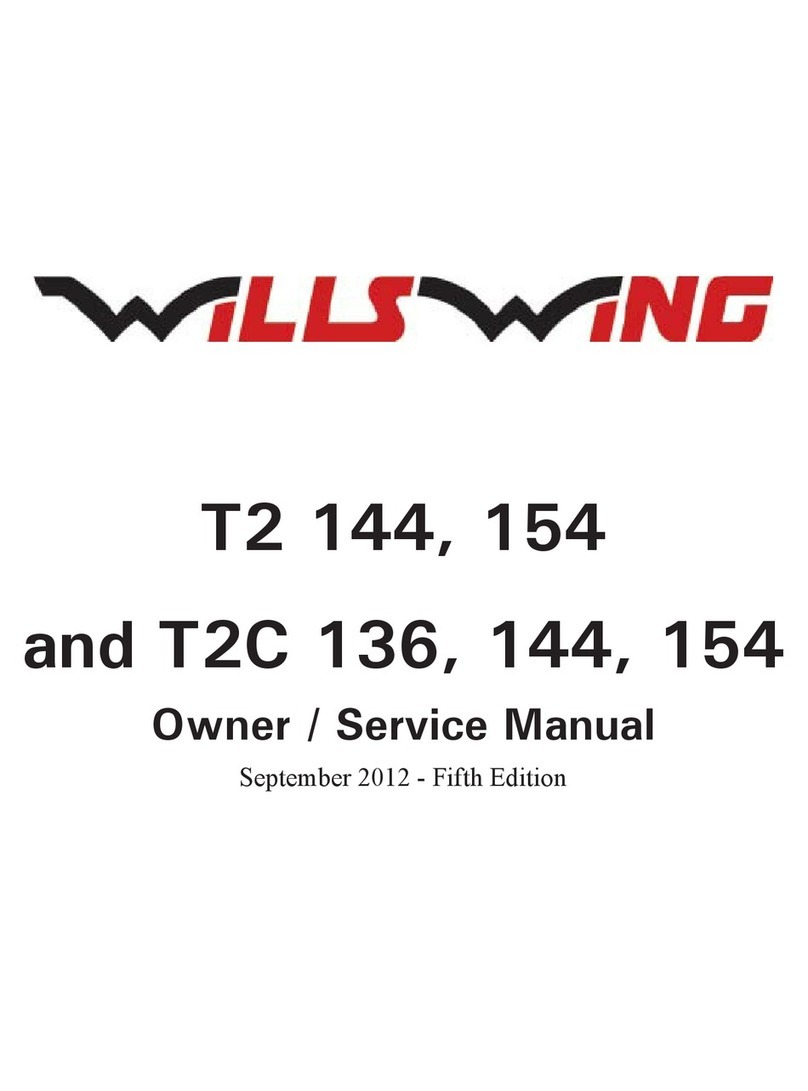 Wills Wing T2 144 Owner's service manual