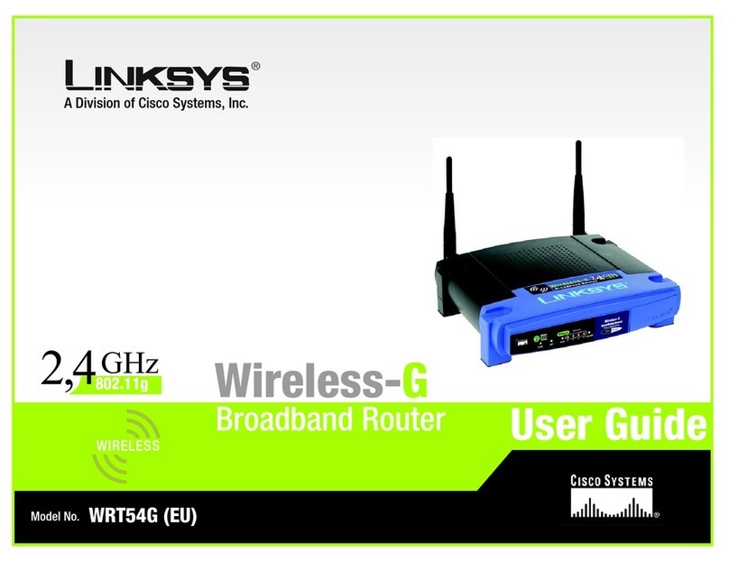 Linksys WRT54G - Wireless-G Broadband Router... user guide