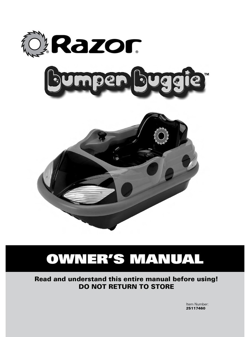 Razor Bumper Buggie owner's manual Razor Bumper Buggie owner's manual