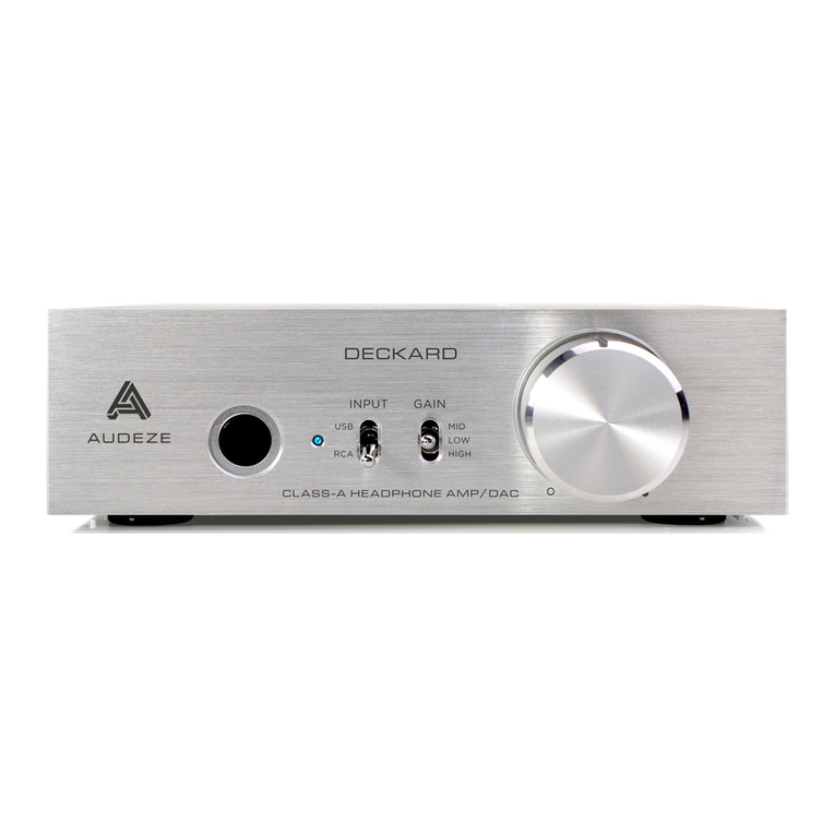 Audeze Deckard User manual