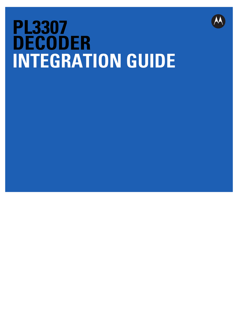 Motorola PL3307 Integration guide