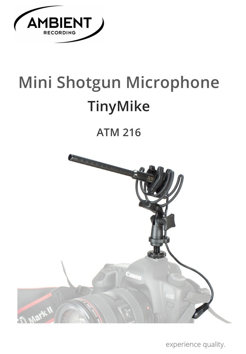 Ambient TinyMike ATM 216 manual