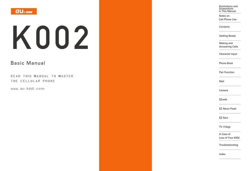 AU K002 User manual