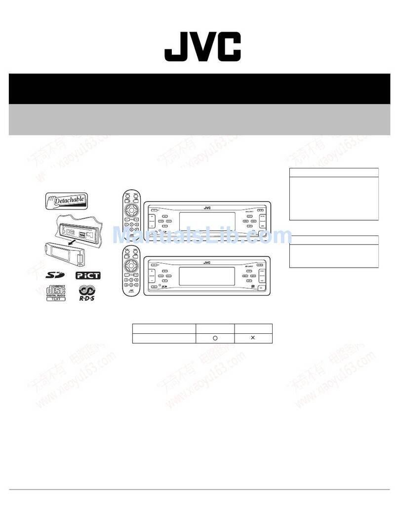 JVC KD-LH911 Building instructions