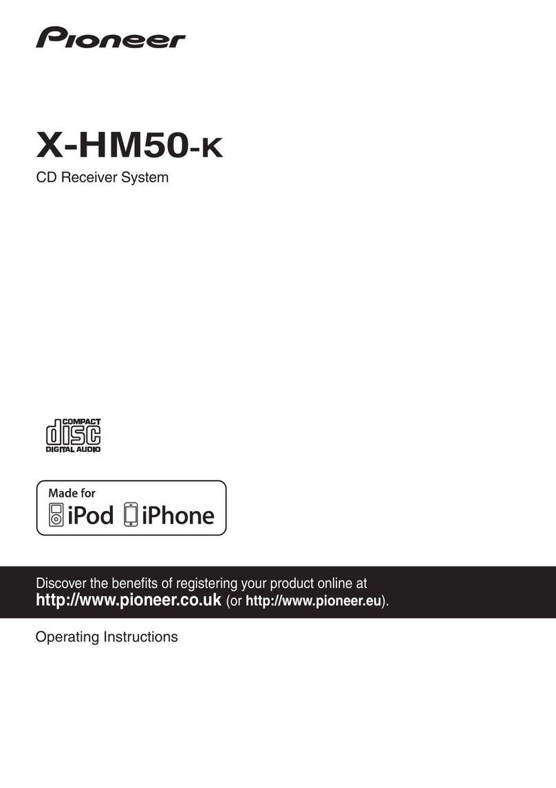 Pioneer X-HM50-K operating instructions