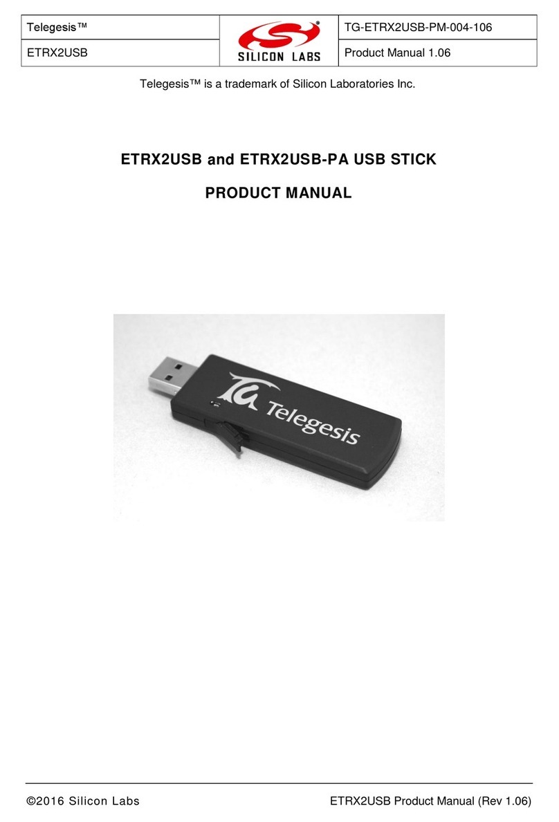 Telegesis ETRX2USB product manual
