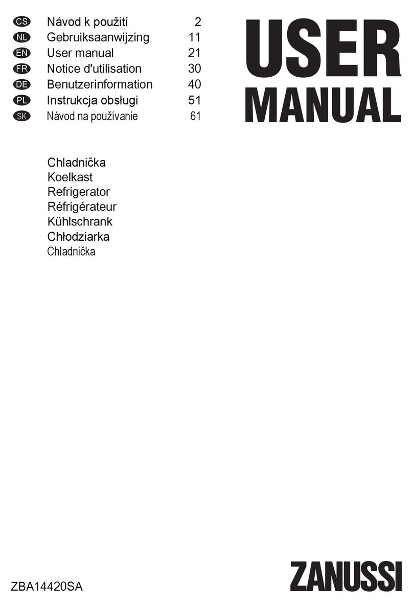 Zanussi ZBA14420SA User manual